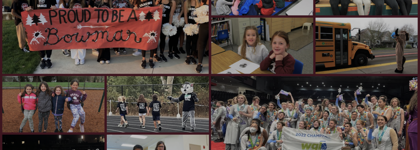 photo collage of SSD students and activities